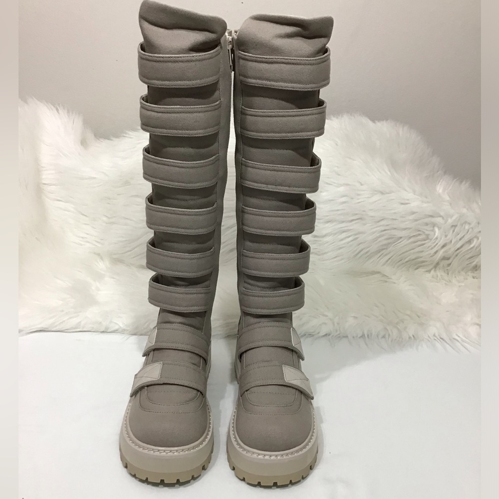 Dolls Kill Club Exx Hot Haven Knee High Boots New Size 8